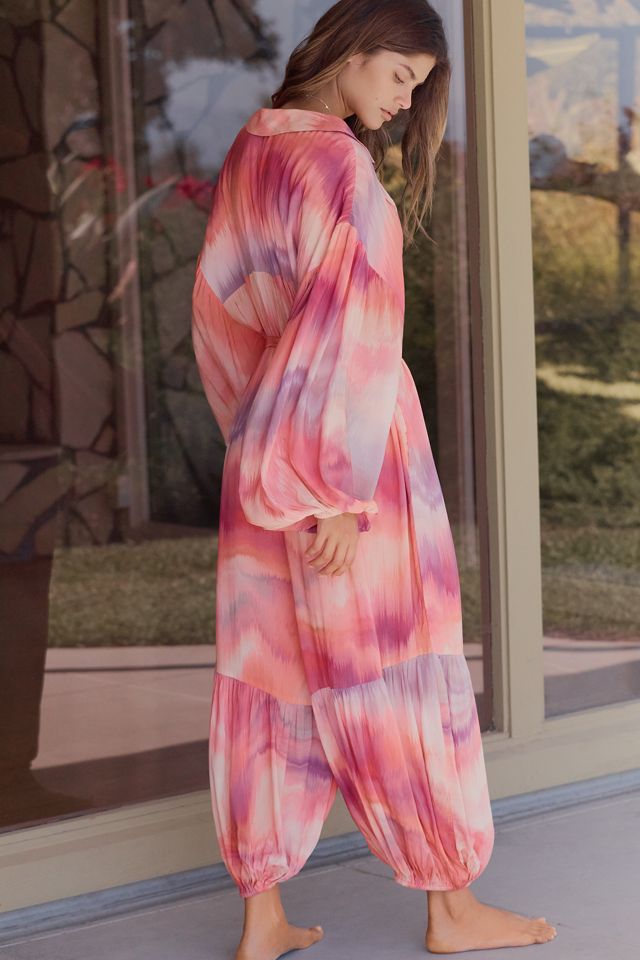 By Anthropologie Boho Palazzo Jumpsuit #2