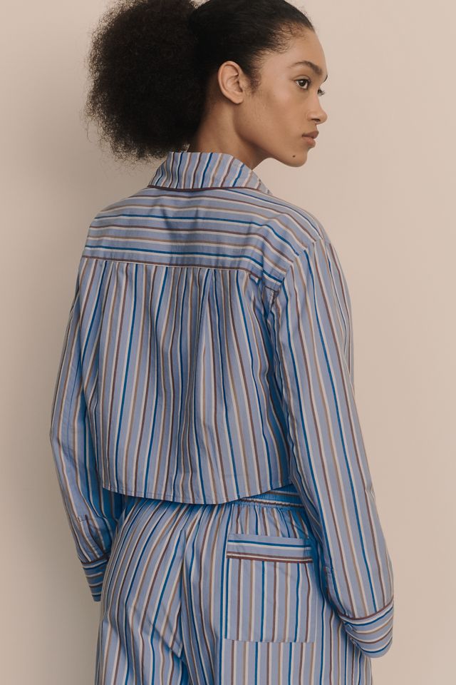 Chemise de Pyjama Raccourcie Tomboy Par Anthropologie #1