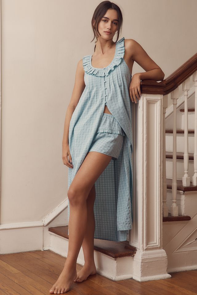 By Anthropologie Sleeveless Ruffle Tunic #1