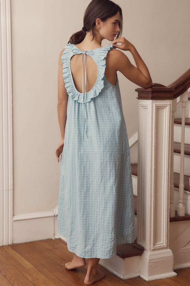 By Anthropologie Sleeveless Ruffle Tunic #2