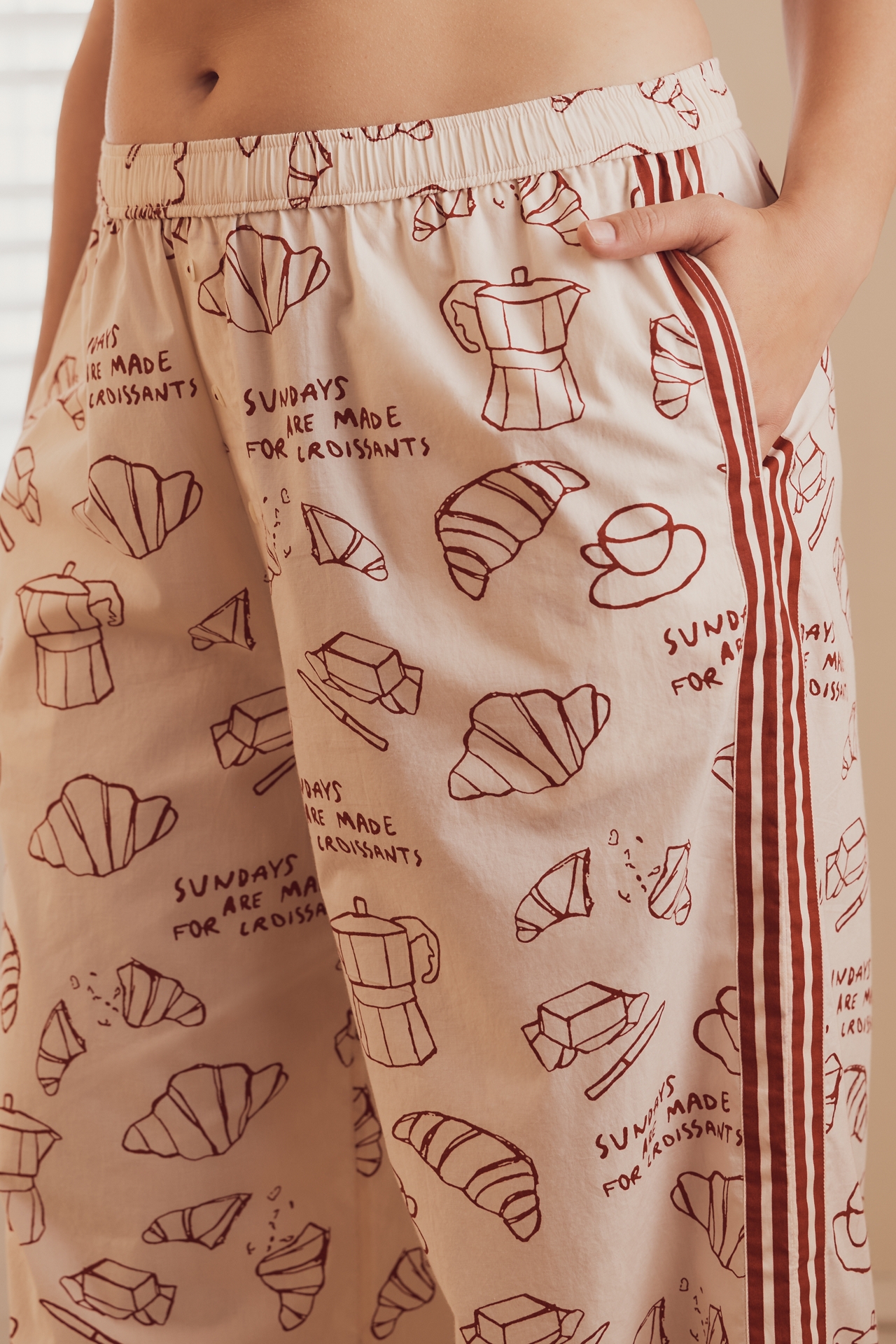 dduende studio x Anthropologie Café Boxer Pants