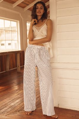 By Anthropologie Drawstring Boxer Trousers