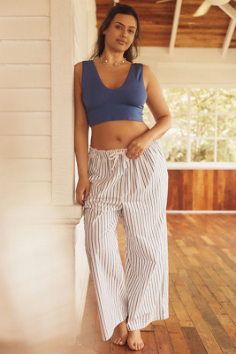 Drawstring Boxer Pants