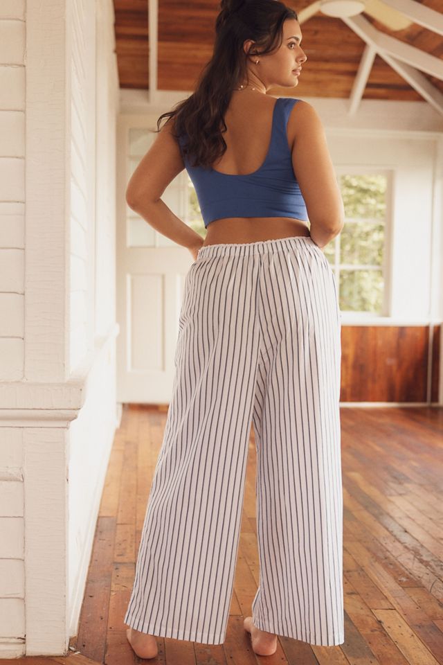 By Anthropologie Drawstring Boxer Pants #6