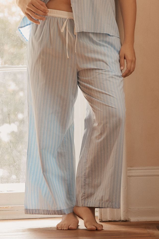LyreBird Cotton Contrast Waistband Pajama Pants #5