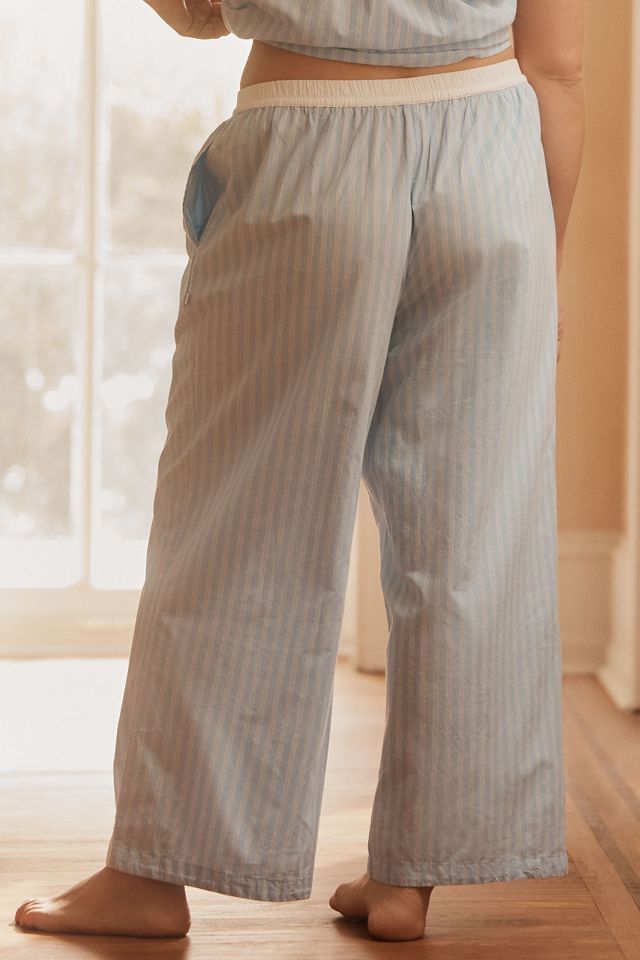 LyreBird Cotton Contrast Waistband Pajama Pants #6