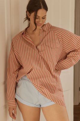 LyreBird Long-Sleeve Popover Shirt