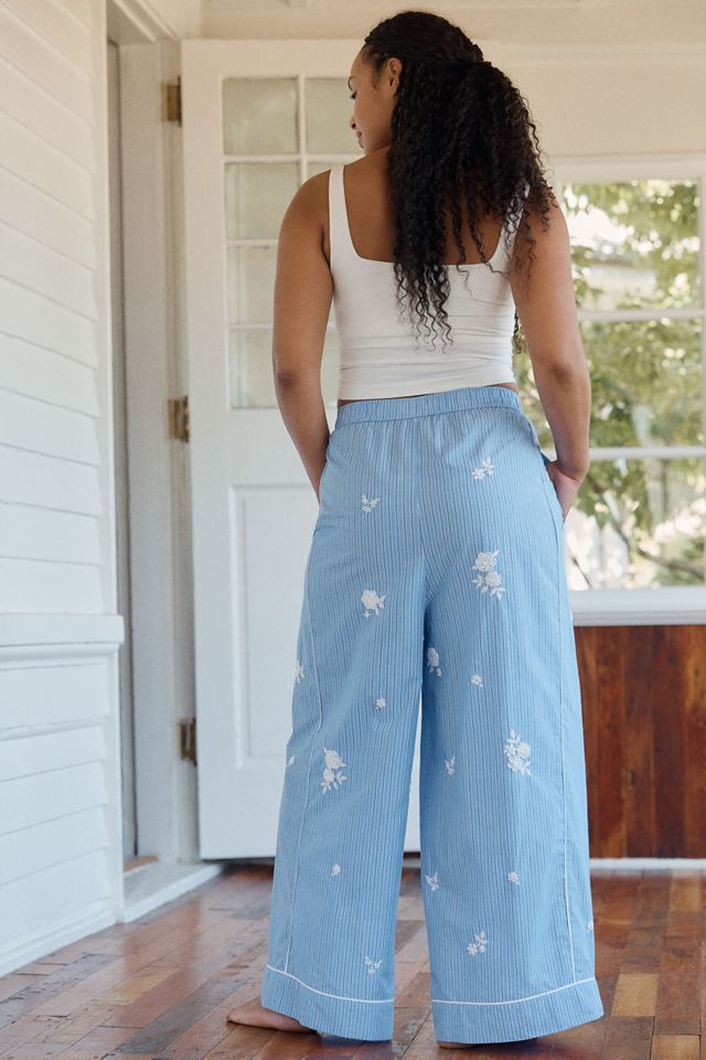 LyreBird 100% Cotton Embroidered Boxer Pants #7