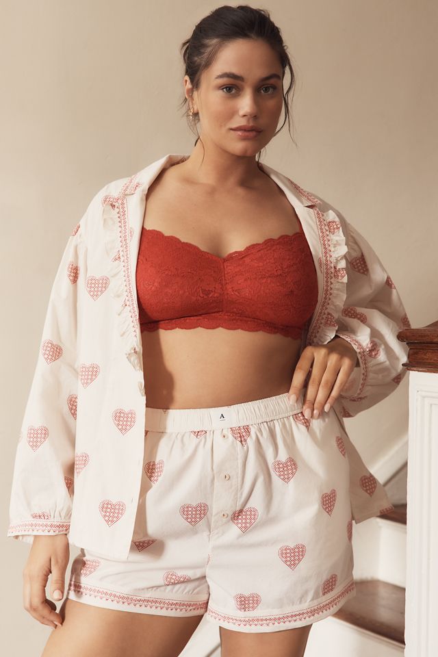 By Anthropologie Long-Sleeve Collared Pajama Top #6
