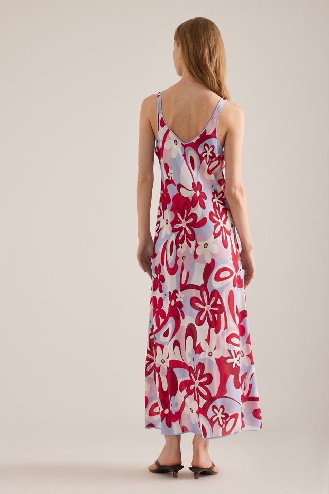 It's 9pm Teresa V-Neck Midi Slip Dress #3