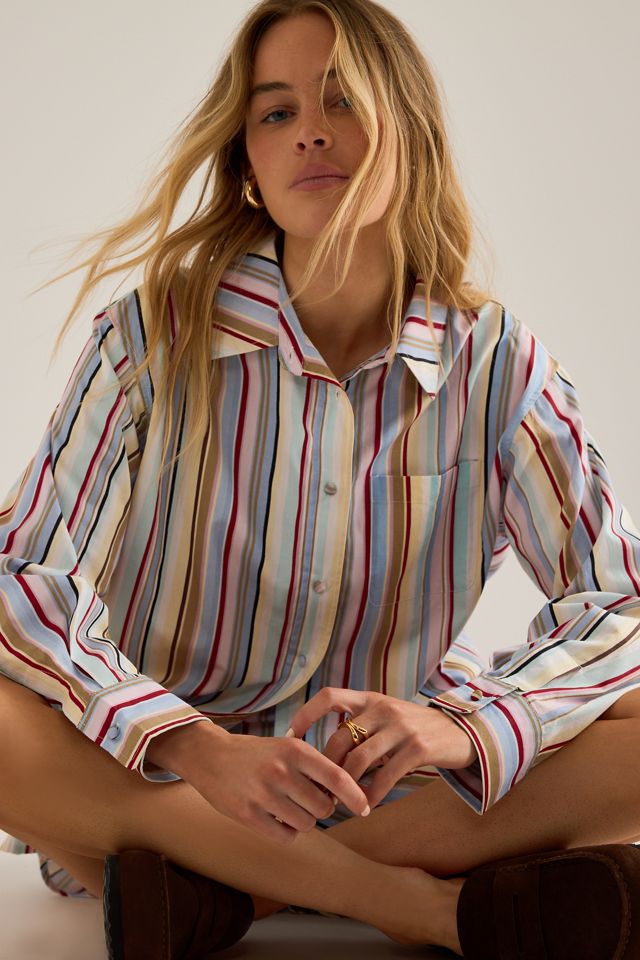 It's 9pm Ensemble pyjama Jessie chemise et short en coton #2