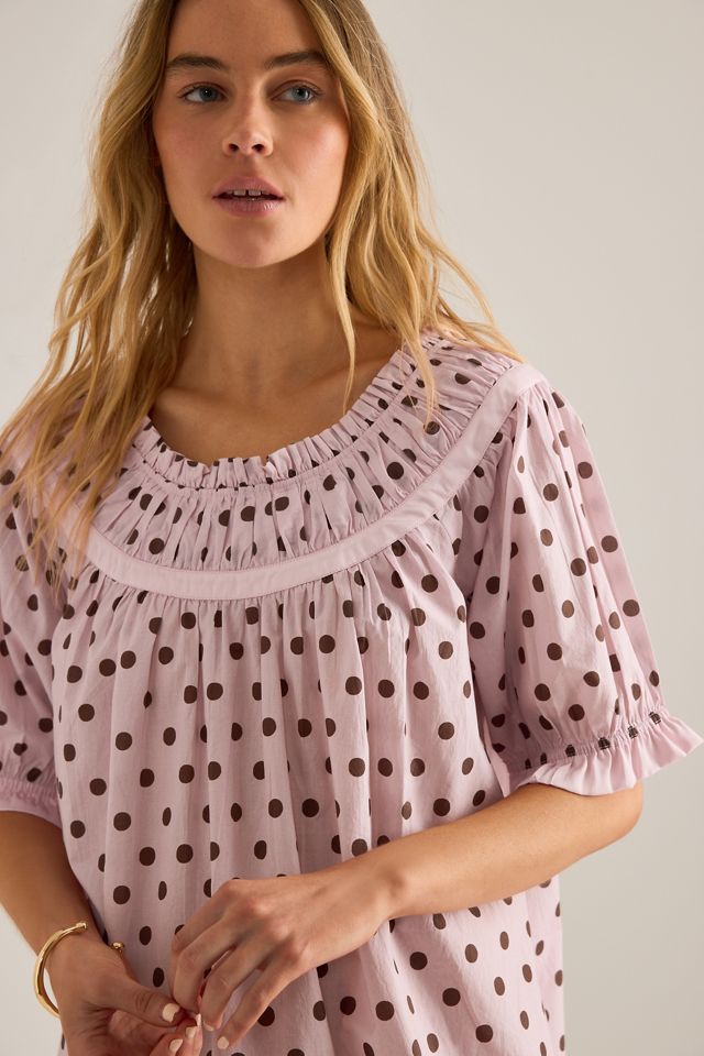 It's 9pm Vestido Mini Babydoll Paloma #1