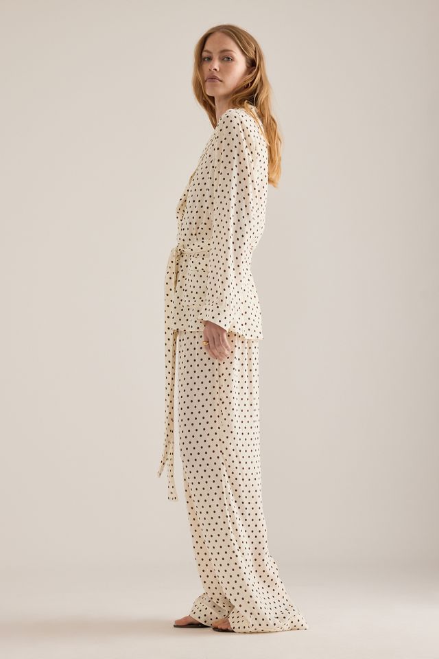 It's 9pm Rizzo Polka Dot Suit Long Pyjama Set #1