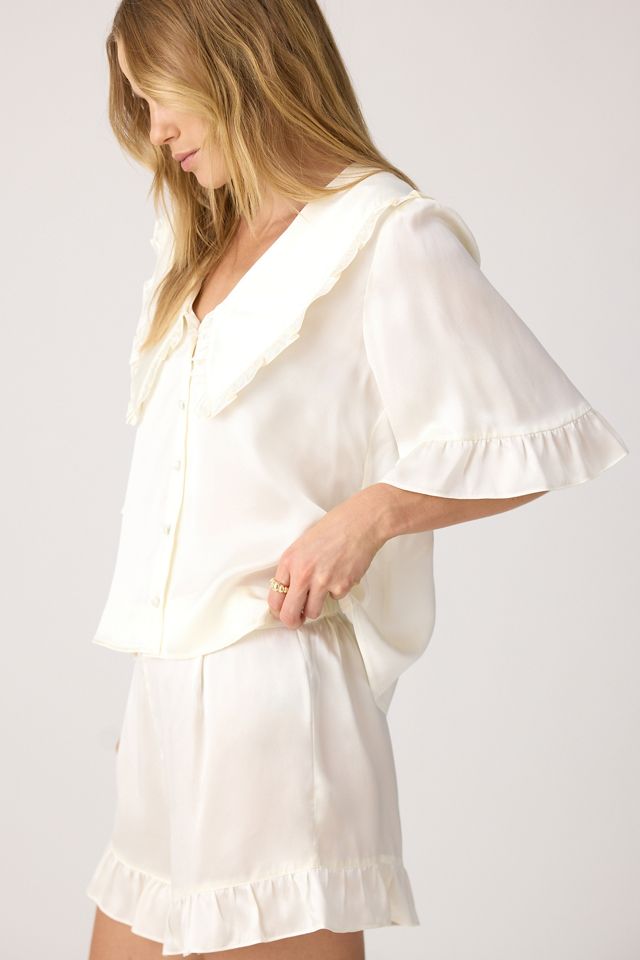 It's 9pm Luna Seiden-Kurz-Pyjama-Set #1