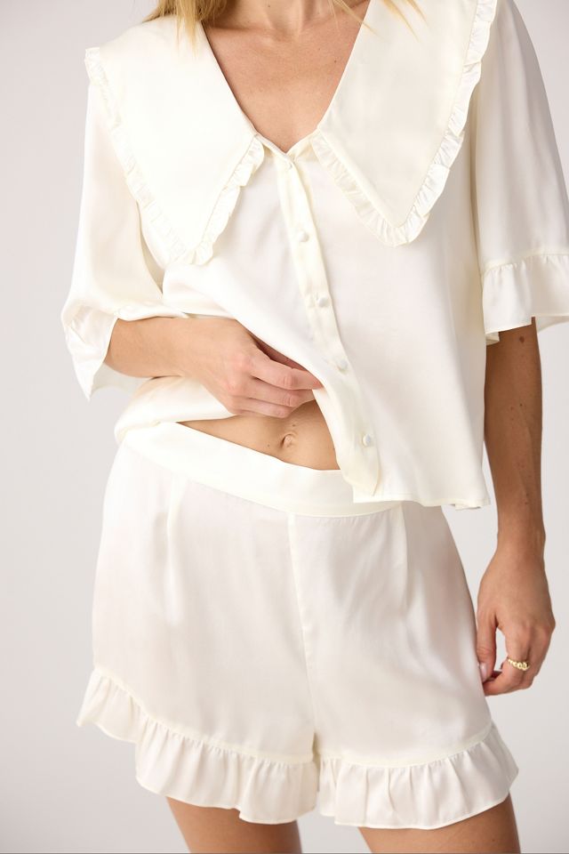 It's 9pm Luna Seiden-Kurz-Pyjama-Set #2