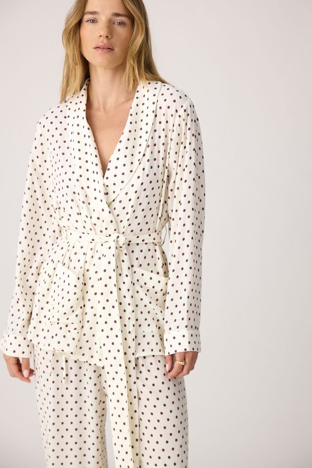 It's 9pm Rizzo Polka Dot Suit Long Pyjama Set #2