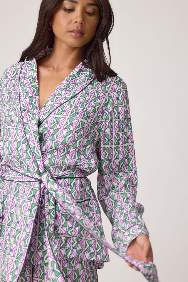 It's 9pm Rizzo Bespa Cream Suit Long Pyjama Set #2