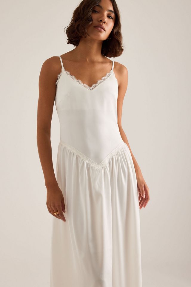 Meeka Fleur Drop-Waist Maxi Slip Dress #2