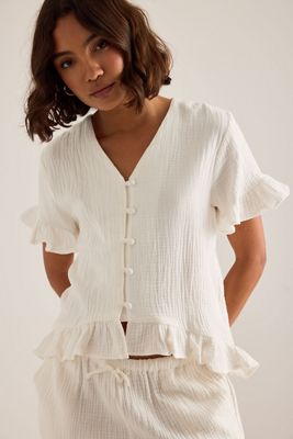 Top de Pijama con Volantes Remi Meeka