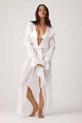 Meeka Iris Chiffon Robe