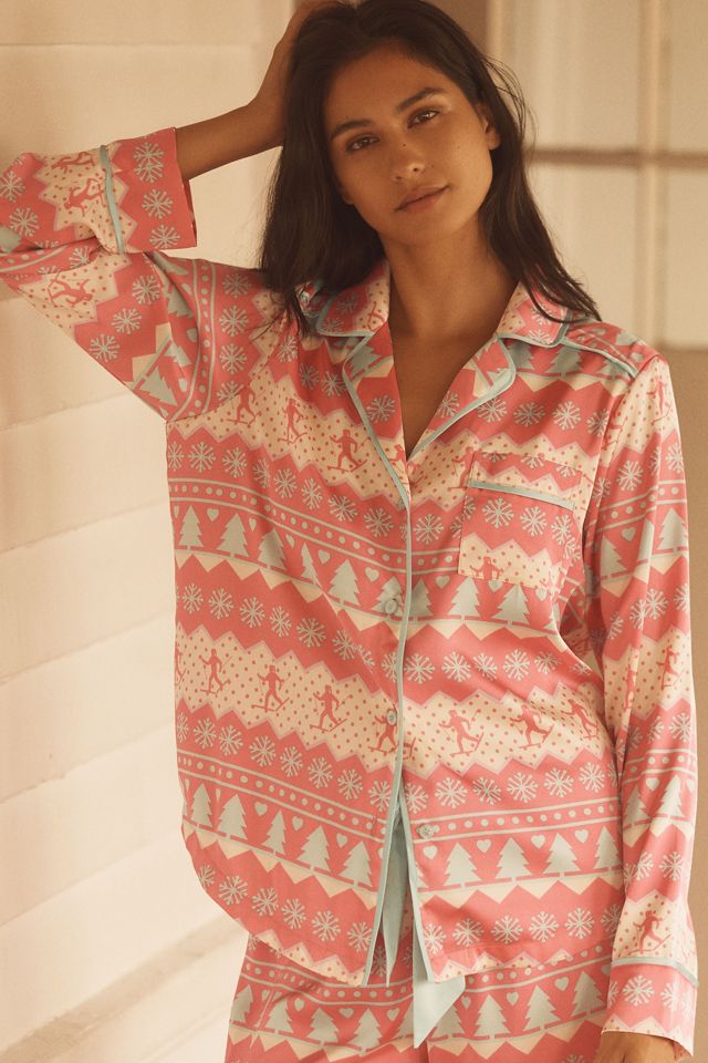 Beach Riot Livy Top & Connie Pants Pajama Set #3