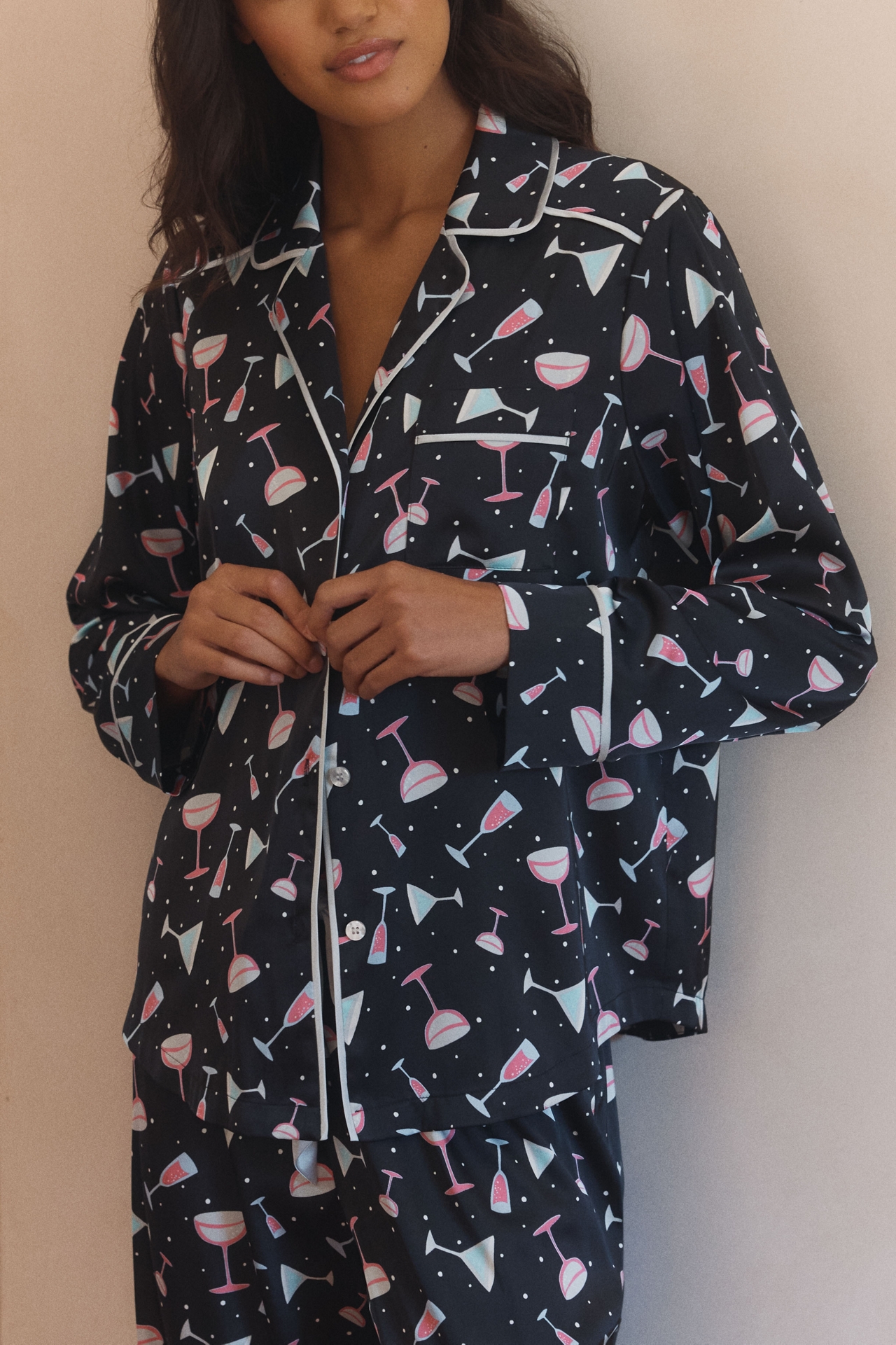 Beach Riot Livy Top & Connie Pants Pajama Set