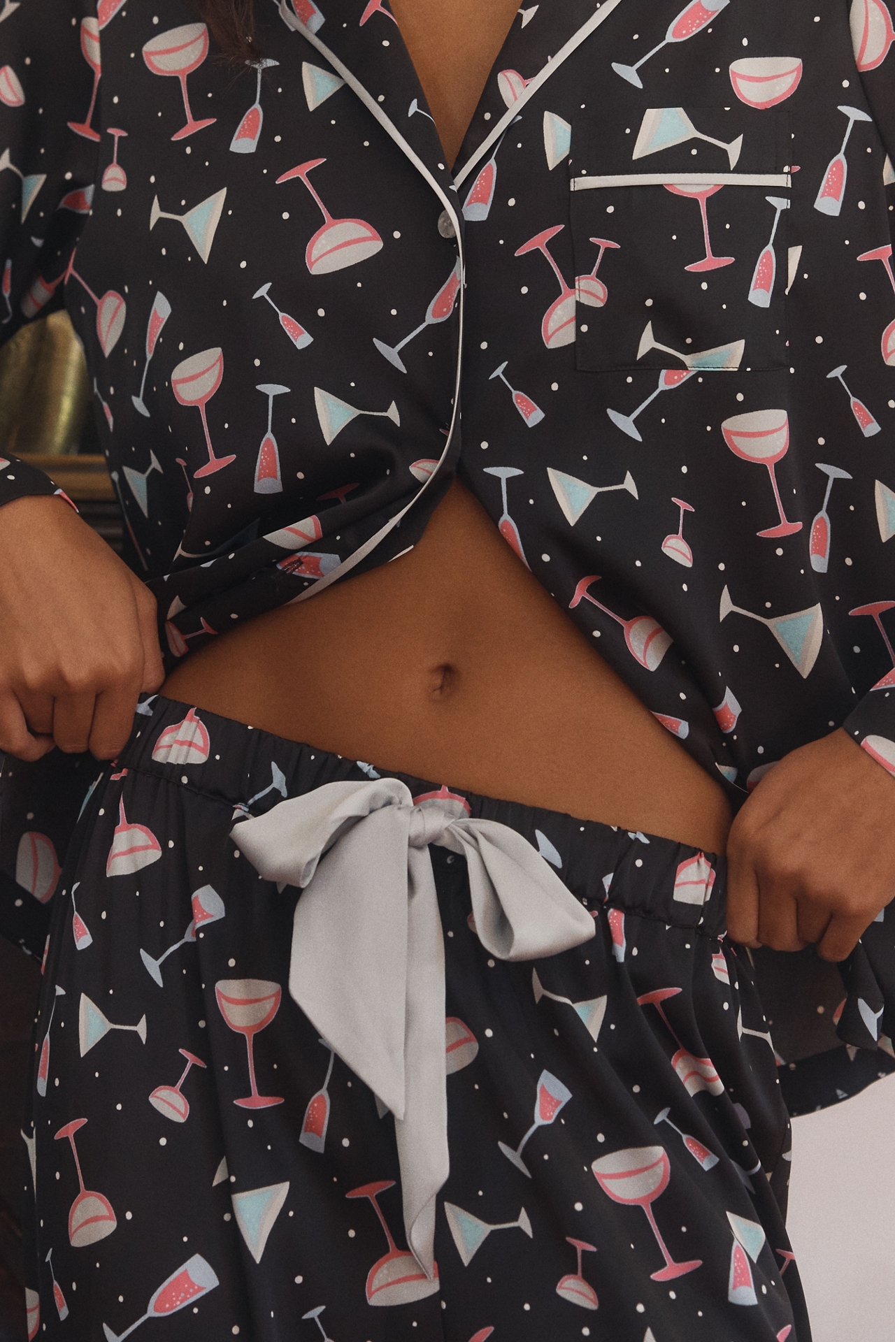 Beach Riot Livy Top & Connie Pants Pajama Set