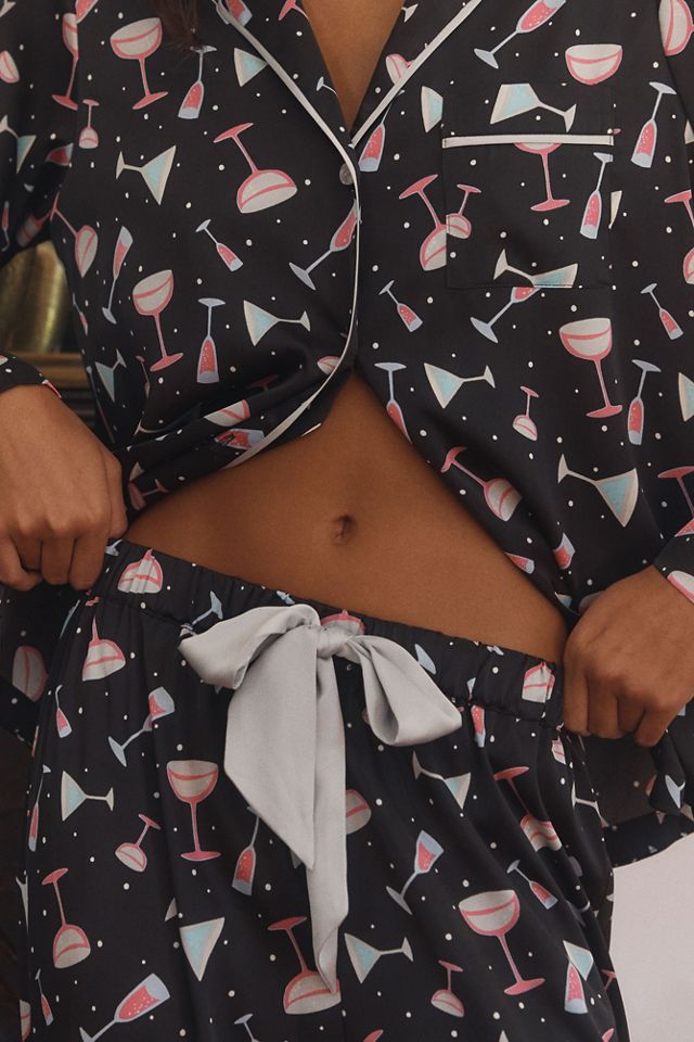 Beach Riot Livy Top & Connie Pants Pajama Set #3