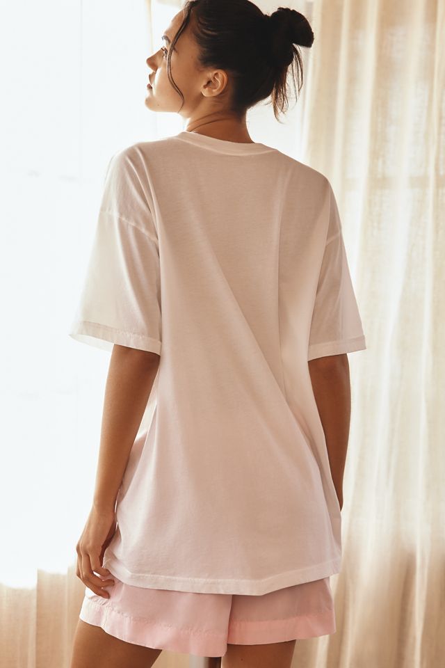 Back WhenShort-Sleeve  Oversized Graphic Tee #1