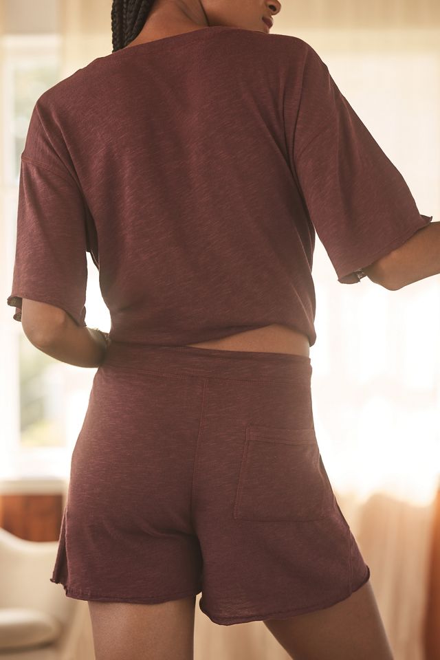 By Anthropologie Slouchy Knit Shorts #2