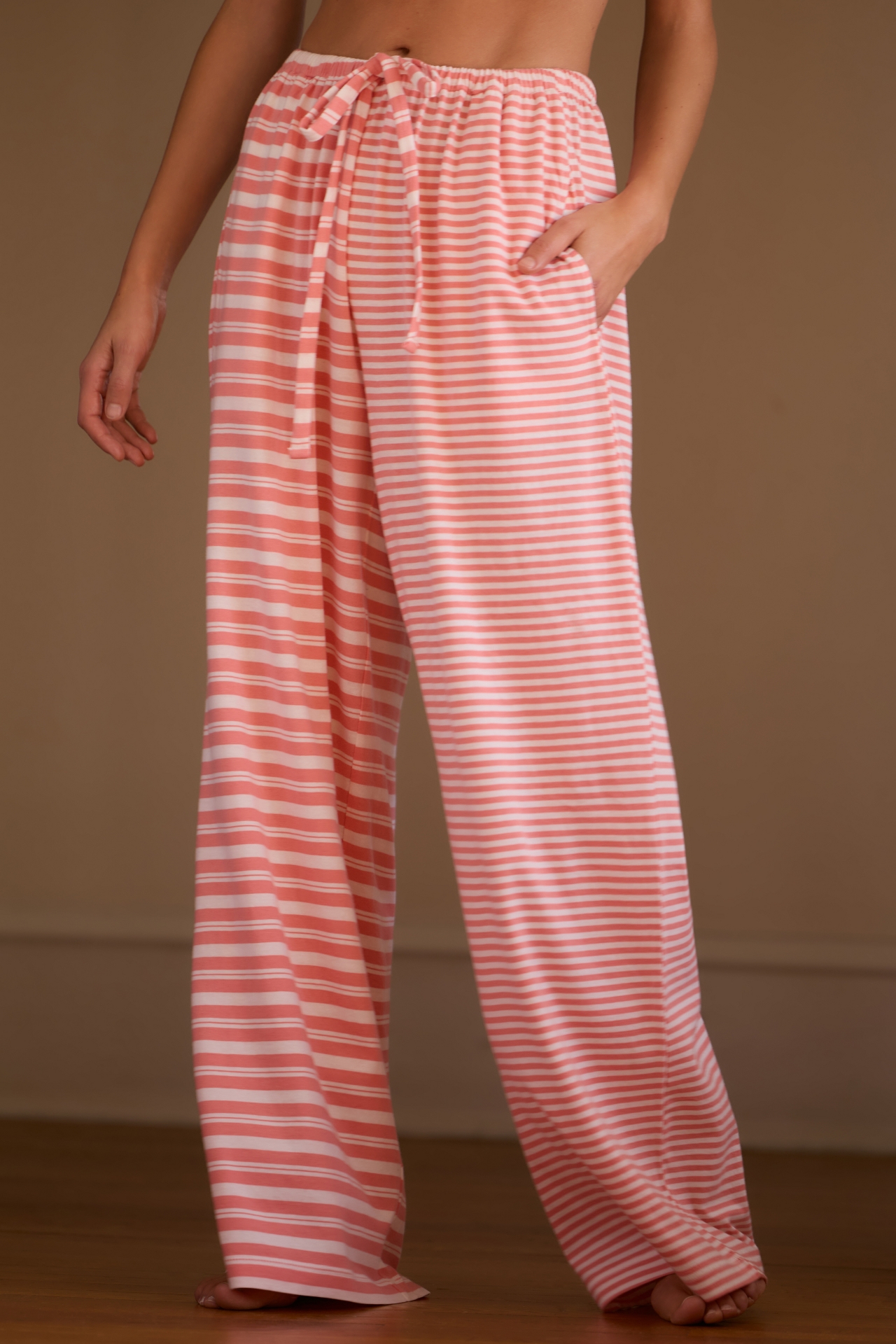 By Anthropologie Striped Knit Pants