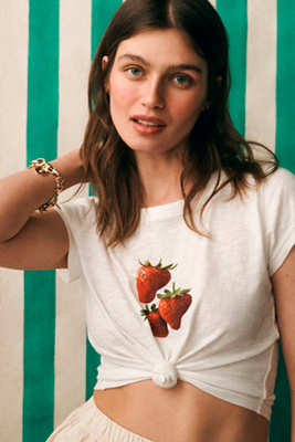 Tシャツ・カットソー   Graphic Baby Fit Crop T-Shirt KS1641 4141264070011_010_b14