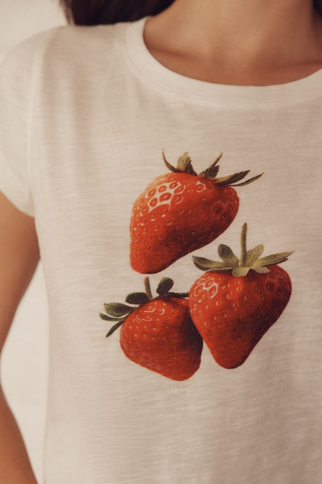 By Anthropologie Graphic Baby Tee #3