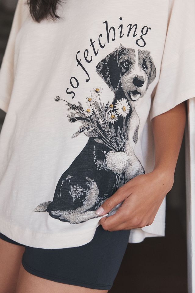 LyreBird Oversized Graphic Sleep Tee #1