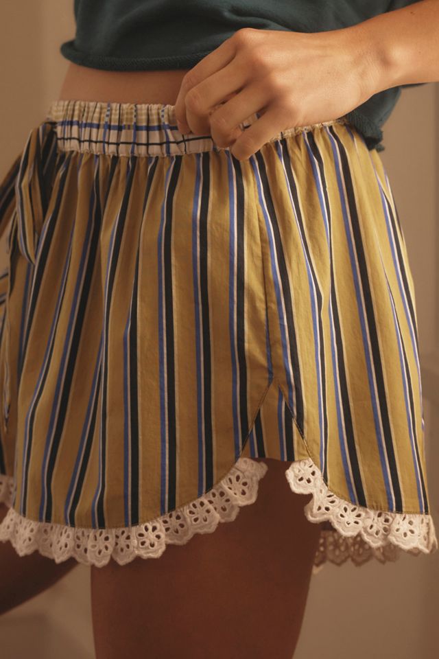 By Anthropologie Eyelet Boxer Shorts | Anthropologie