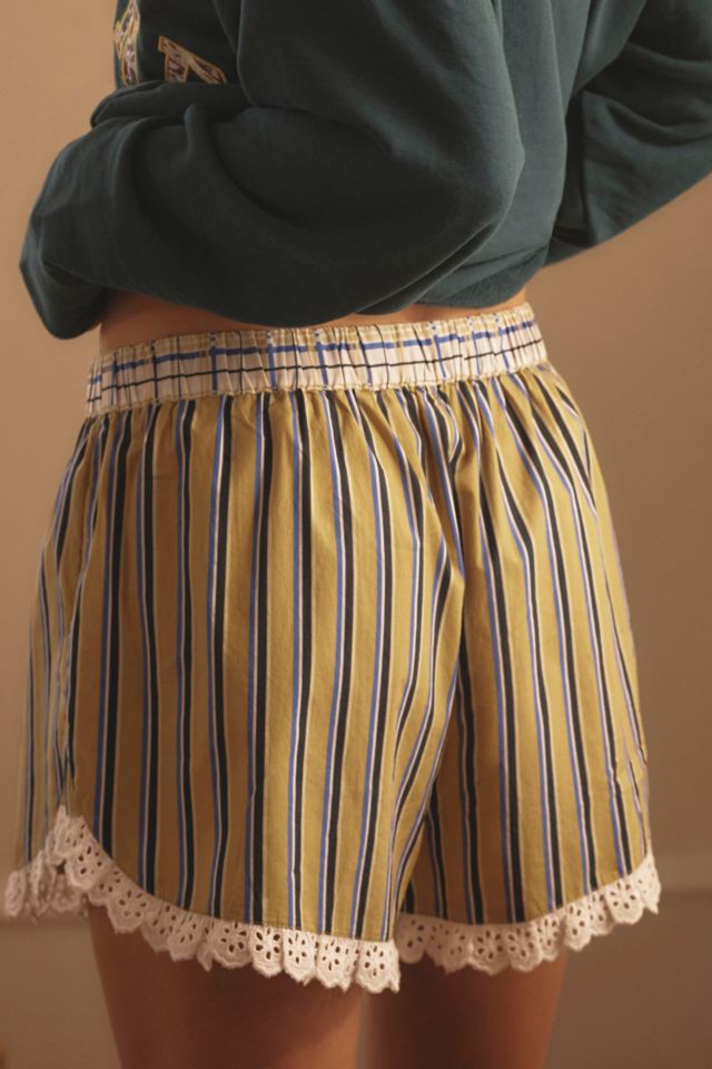 By Anthropologie Eyelet Boxer Shorts | Anthropologie