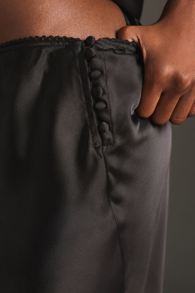 Leather Effect Thermal Joggers