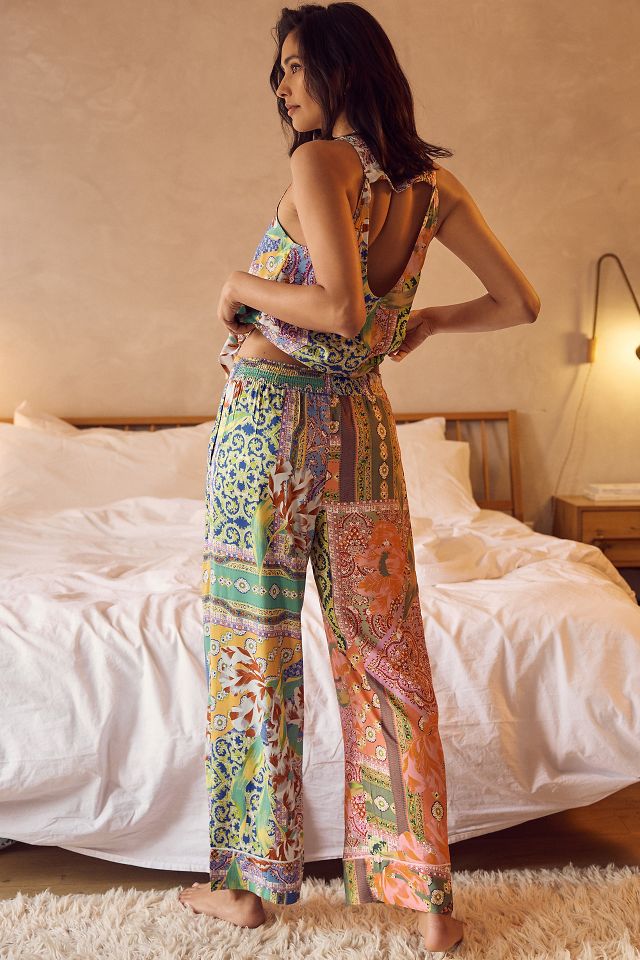 Anthropologie scarf printed hot sale jumpsuit