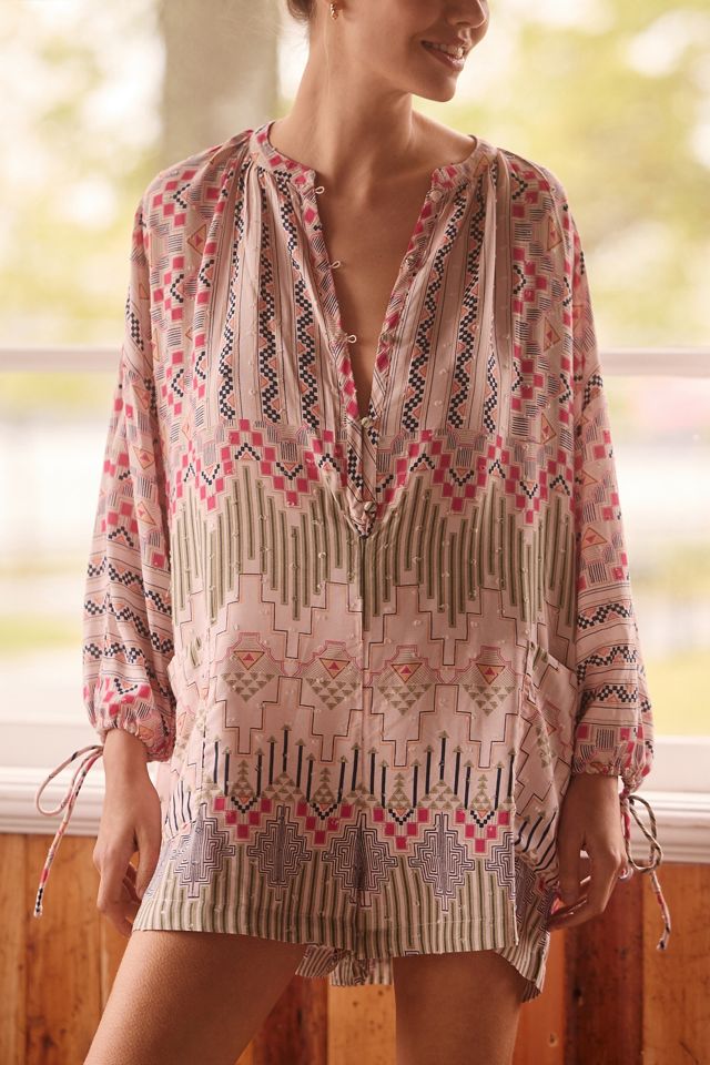 By Anthropologie Sleep Romper #1
