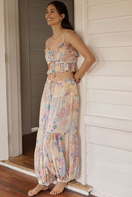 LyreBird Tiered Balloon Pants