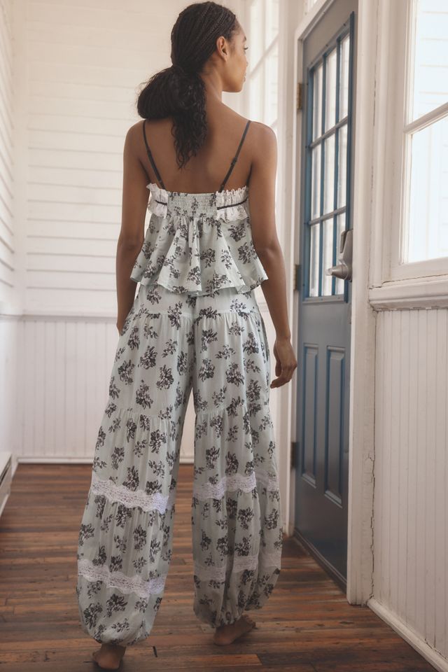 By Anthropologie Lace Swing Pajama Top #2