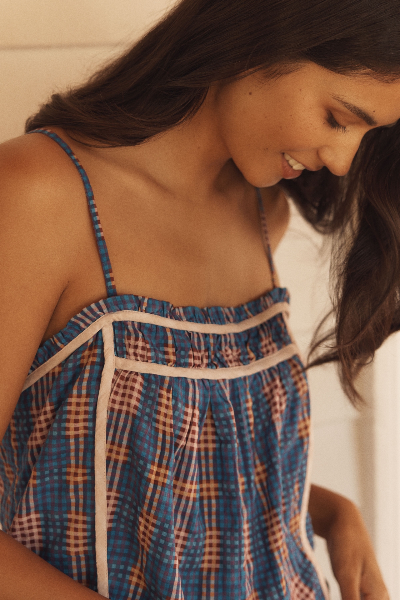 LyreBird Ruffle Apron Cami