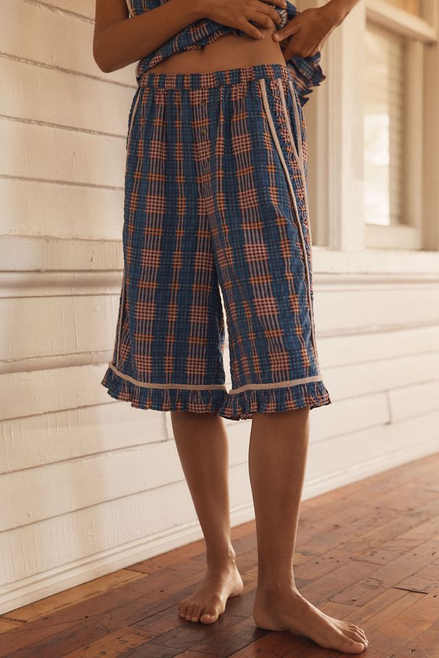 LyreBird Ruffle Bermuda Shorts #1