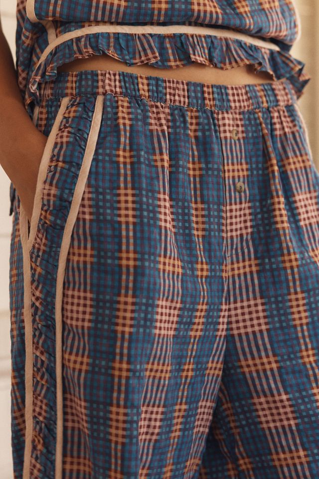 LyreBird Ruffle Bermuda Shorts #3