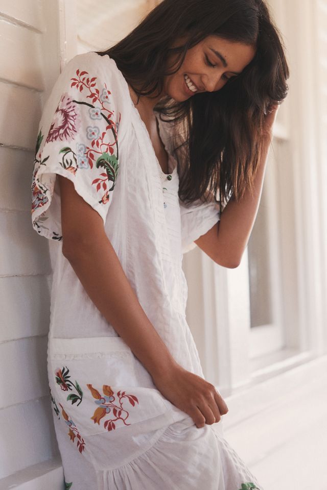 LyreBird Floral Midi Nap Dress #1