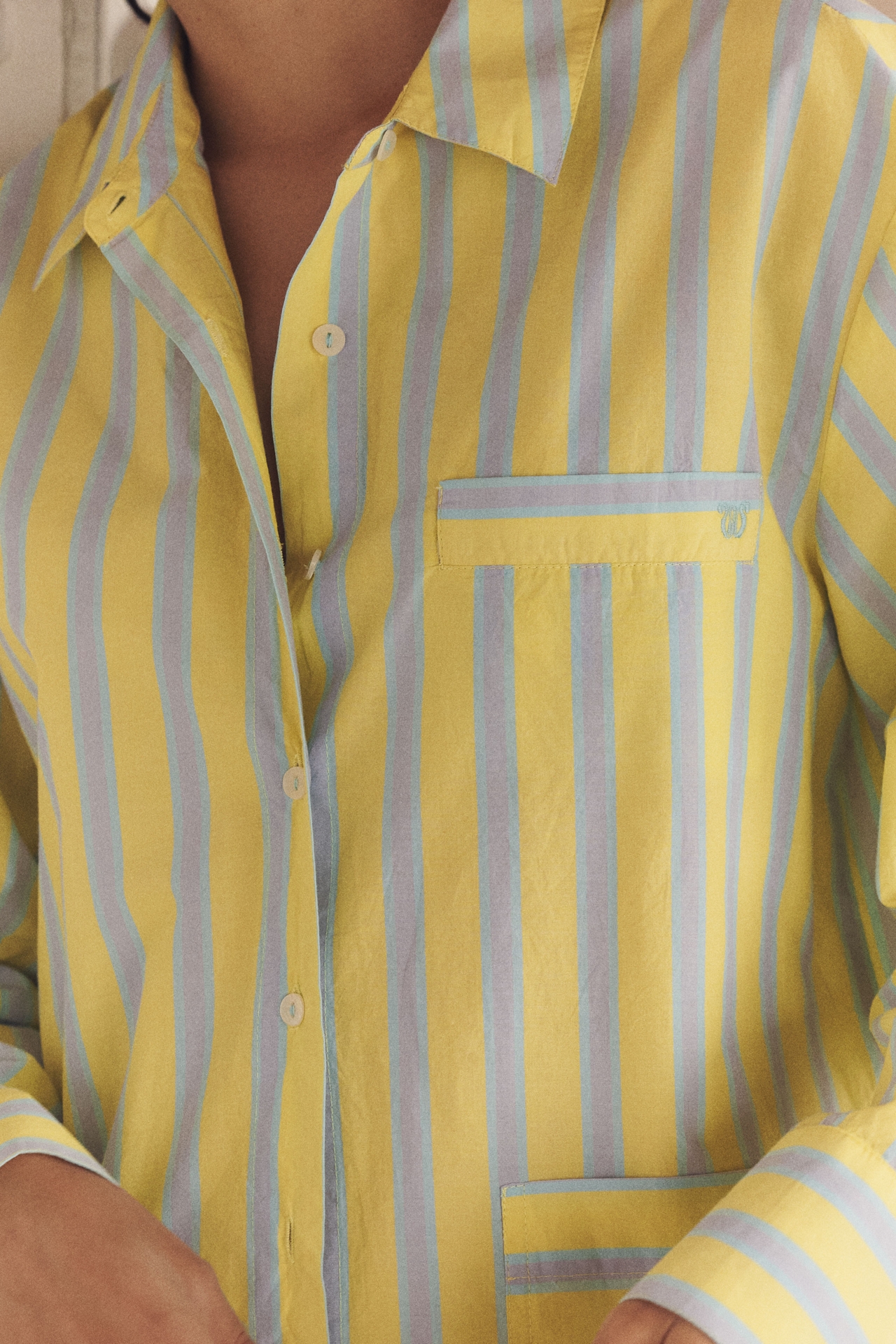 LyreBird Long-Sleeve Buttondown Shirt