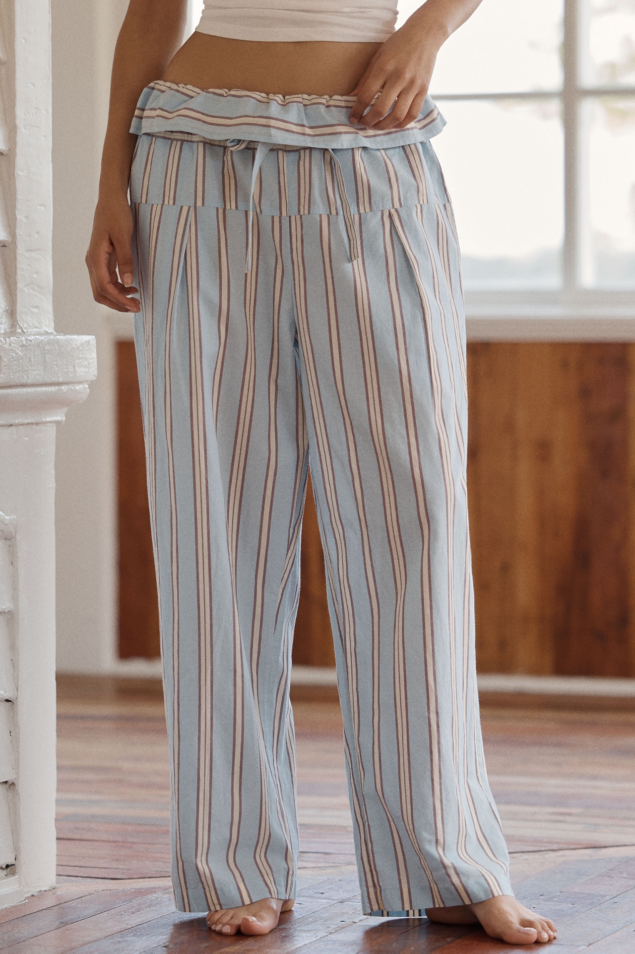 LyreBird Cotton Low Rise Foldover Boxer Pants