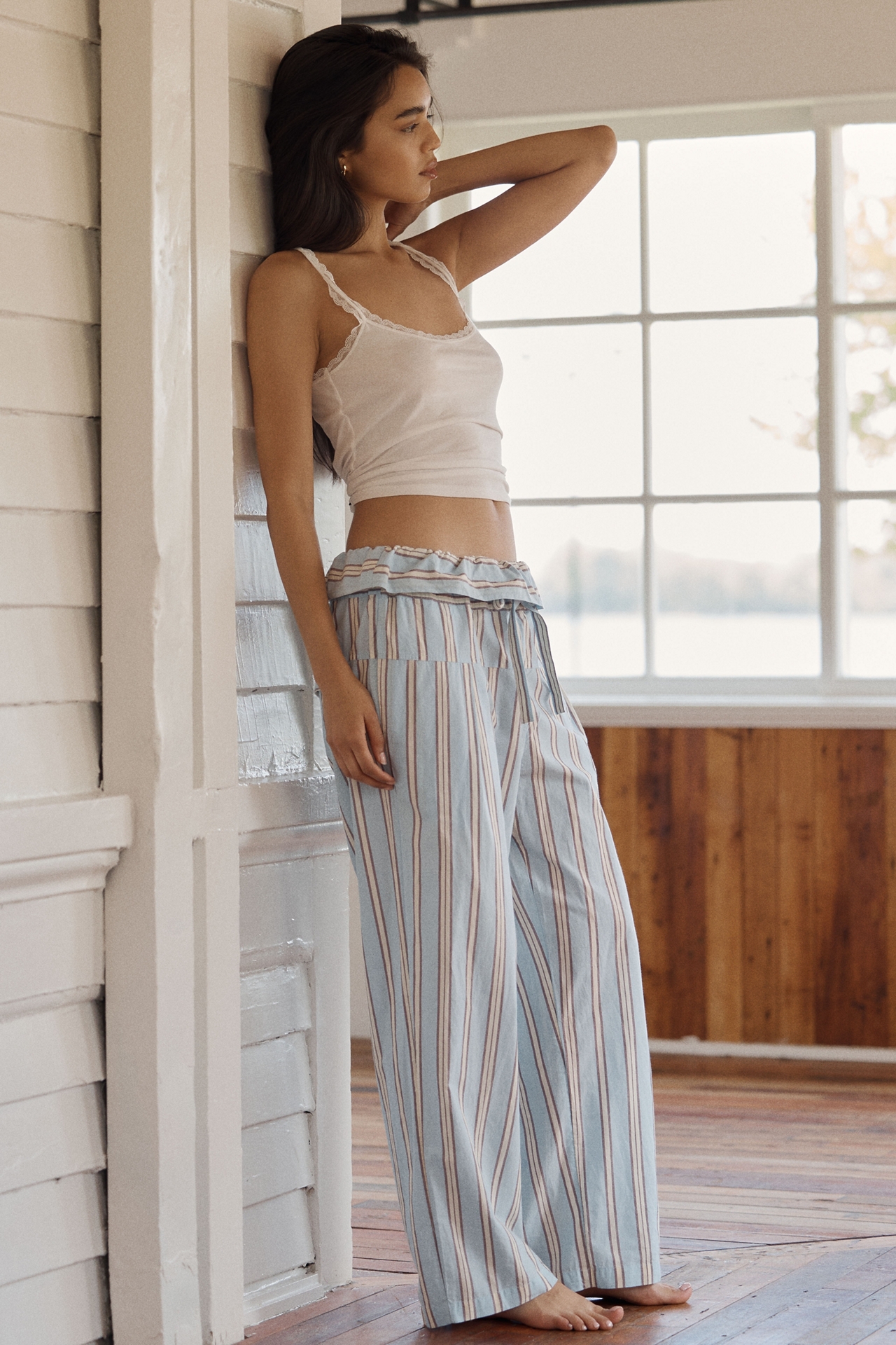 LyreBird Cotton Low Rise Foldover Boxer Pants