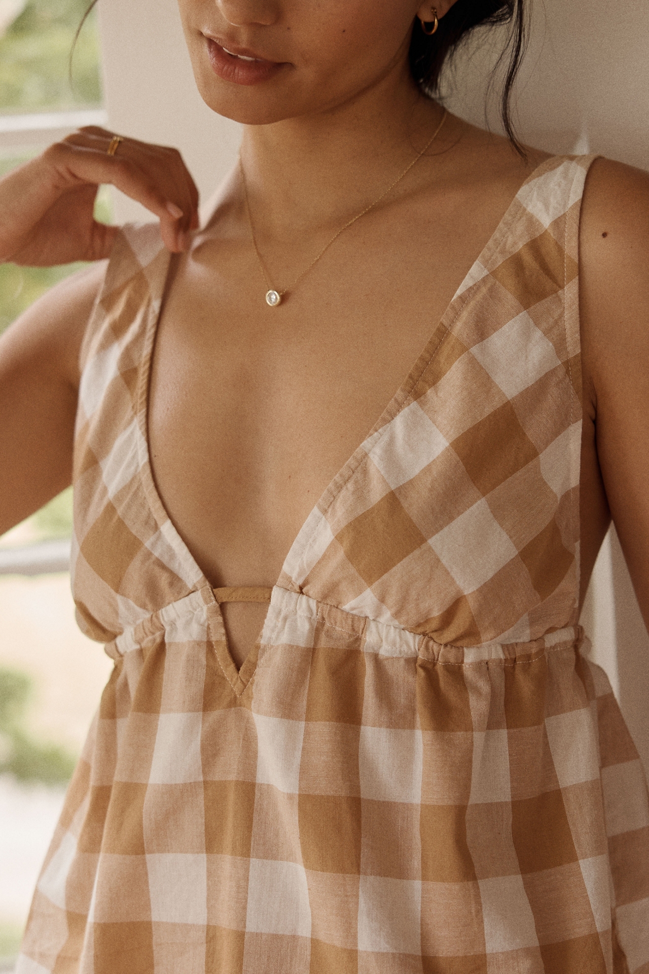 LyreBird 100% Cotton V-Neck Cami