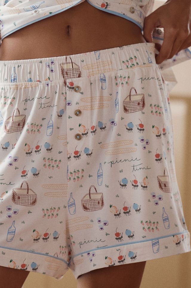 LyreBird Briar Pajama Shorts in ModaLuxe #1